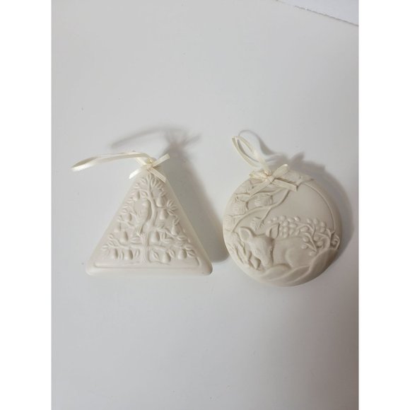 Vintage Creative Clay Hand Crafted Lot of 14 Christmas Ornaments - Picture 2 of 8